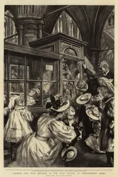 Viewing the Wax Effigies in the Islip Chapel at Westminster Abbey